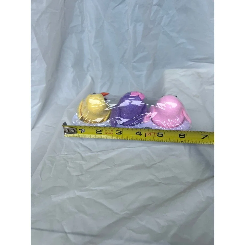 Festive Voice Mini Birds Decor 3-Pack Multicolor New Spring Easter 705456